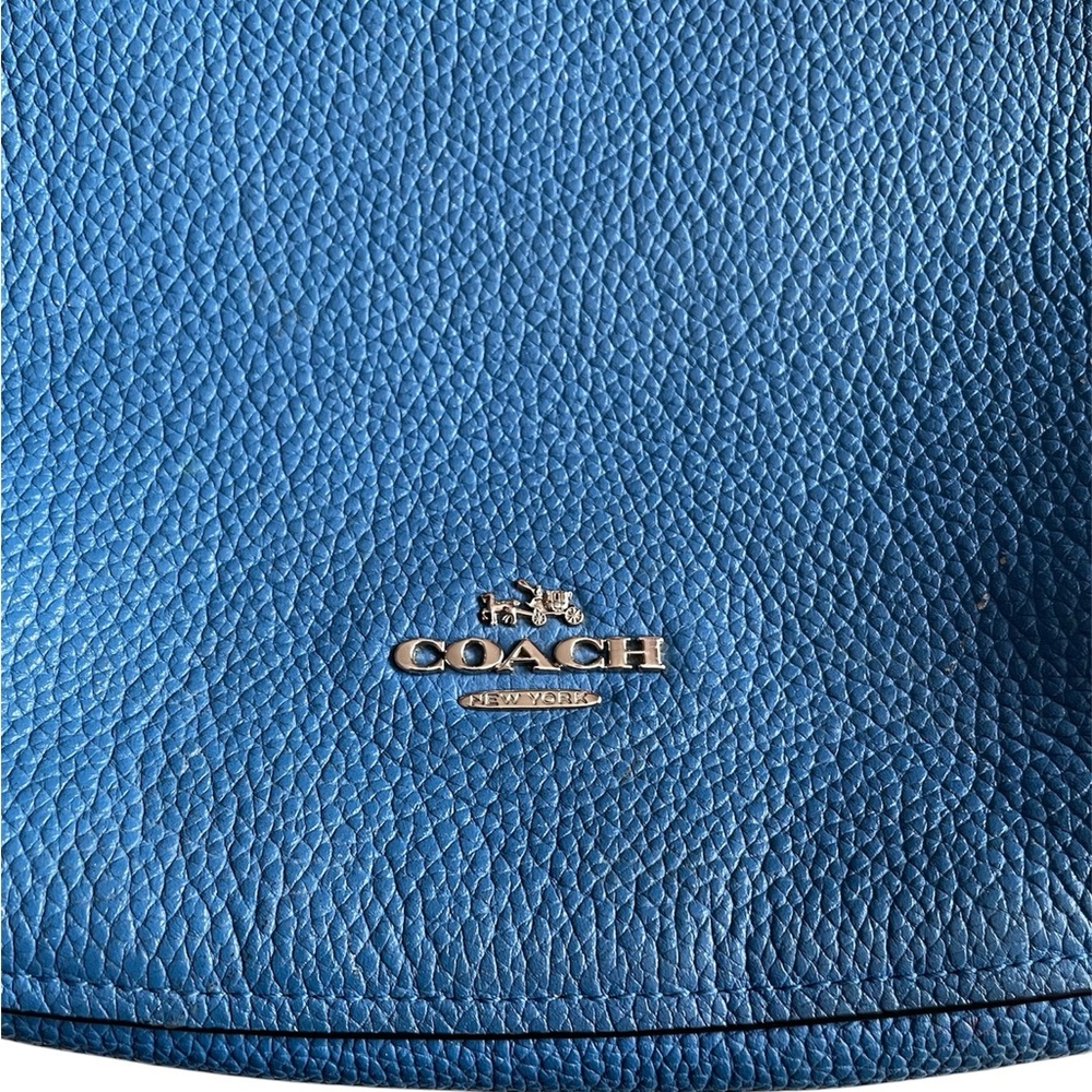 NEW PRICE! Coach Chelsea Convertible Shoulder Bag Medium Blue - Picture 2 of 5